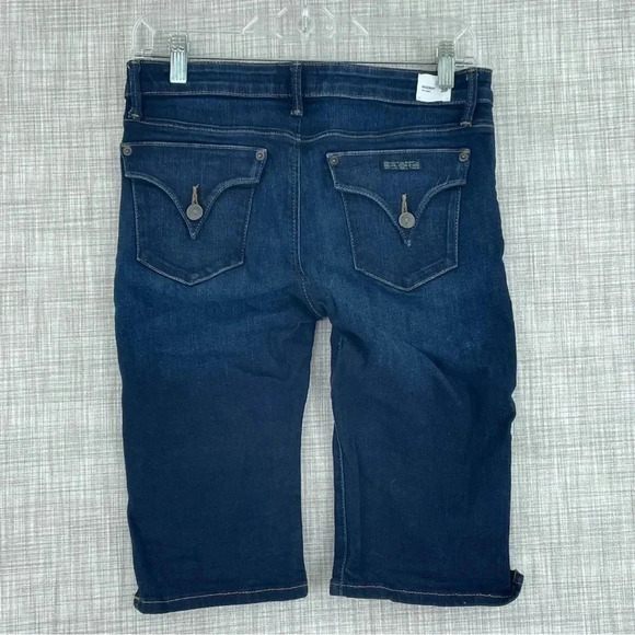 Hudson Veceroy Knee short Womens Size 26 blue 1787 - Picture 10 of 11